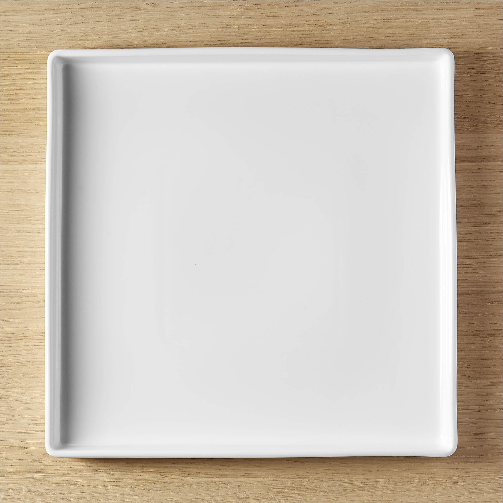 Bento Square White Serving Platter + Reviews CB2 Canada
