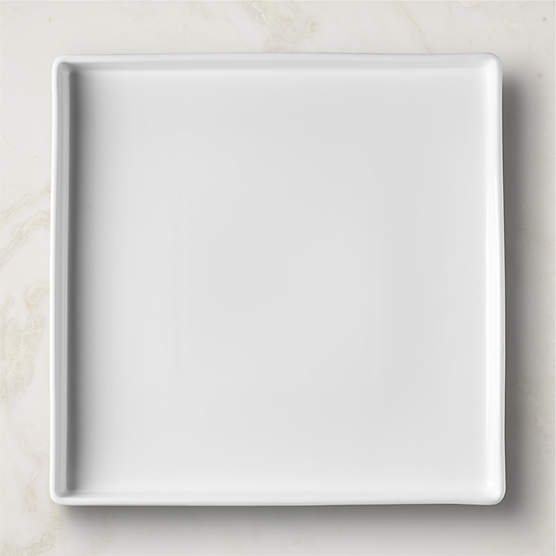 Bento Square White Serving Platter