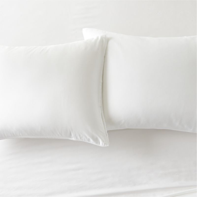 View Benton White Standard Pillowcases Set of 2 details