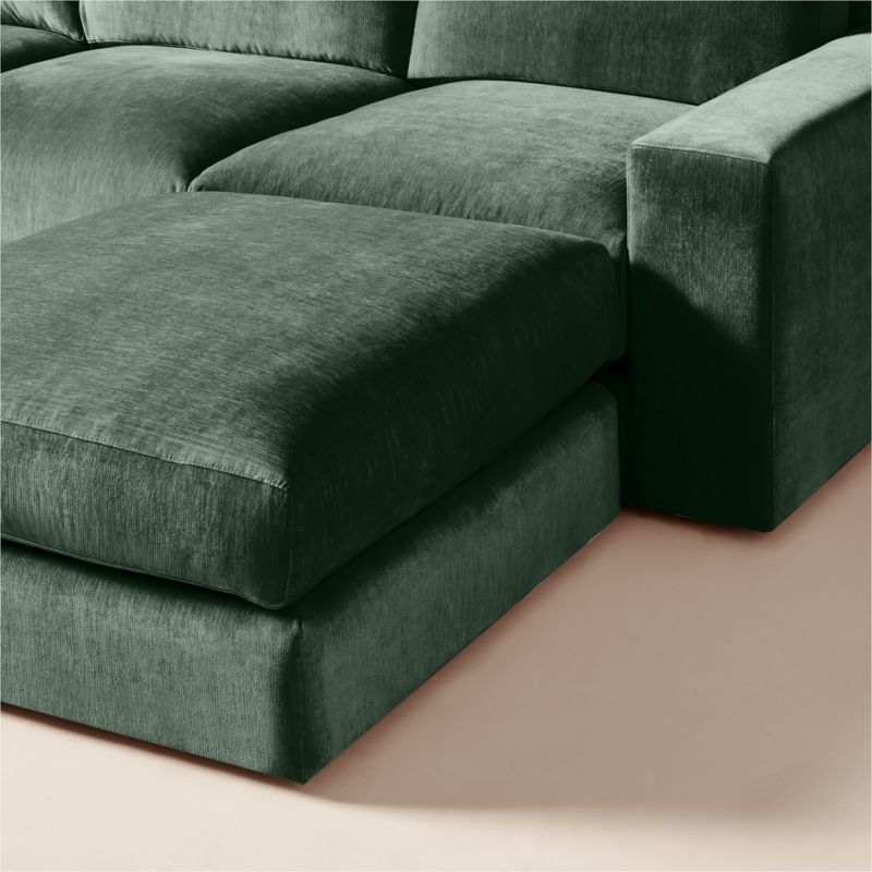 Berkeley 4-Piece Jade Performance Velvet Sectional - image 6 of 10