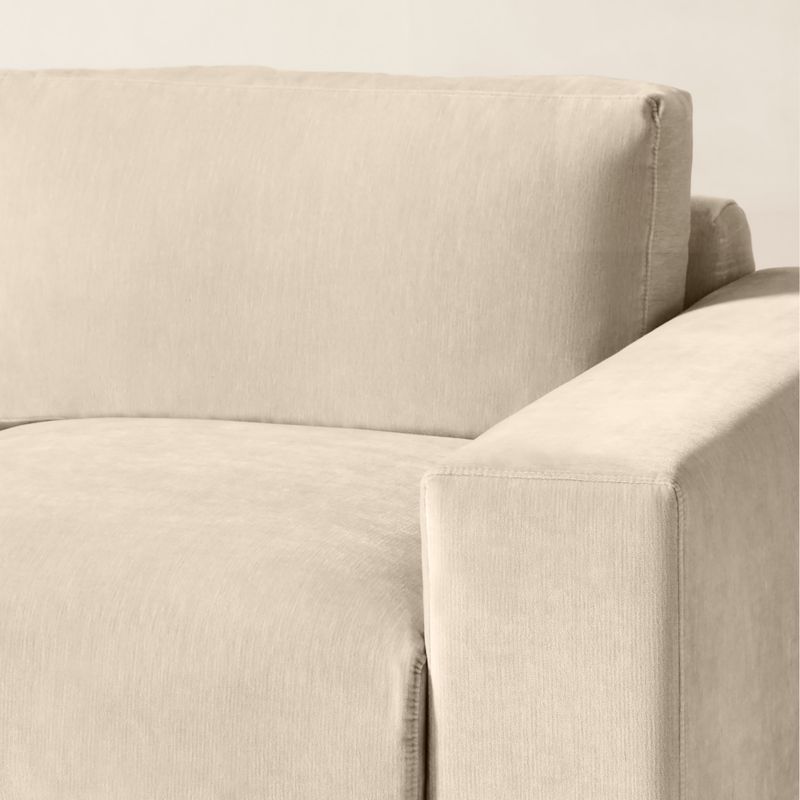 Berkeley 5-Piece L-Shaped Taupe Performance Velvet Sectional - image 5 of 10