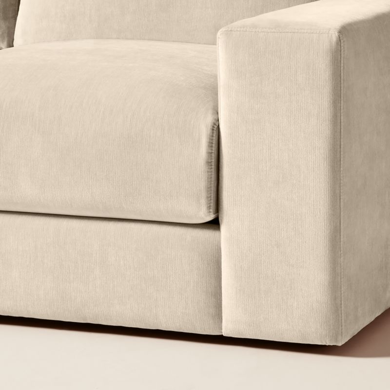 Berkeley 5-Piece L-Shaped Taupe Performance Velvet Sectional - image 6 of 10