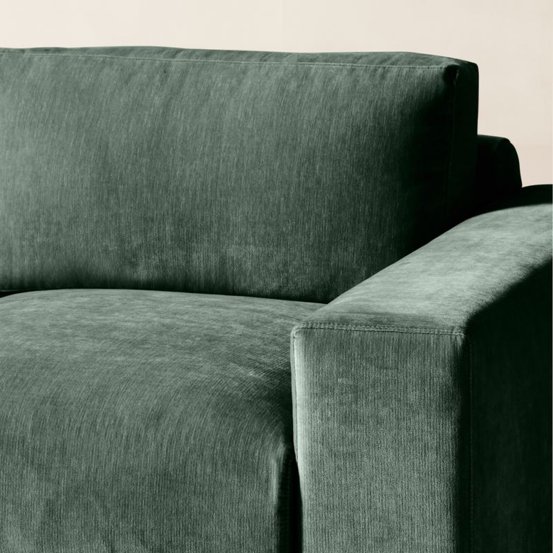 Berkeley 7-Piece U-Shaped Jade Performance Velvet Sectional - image 6 of 10