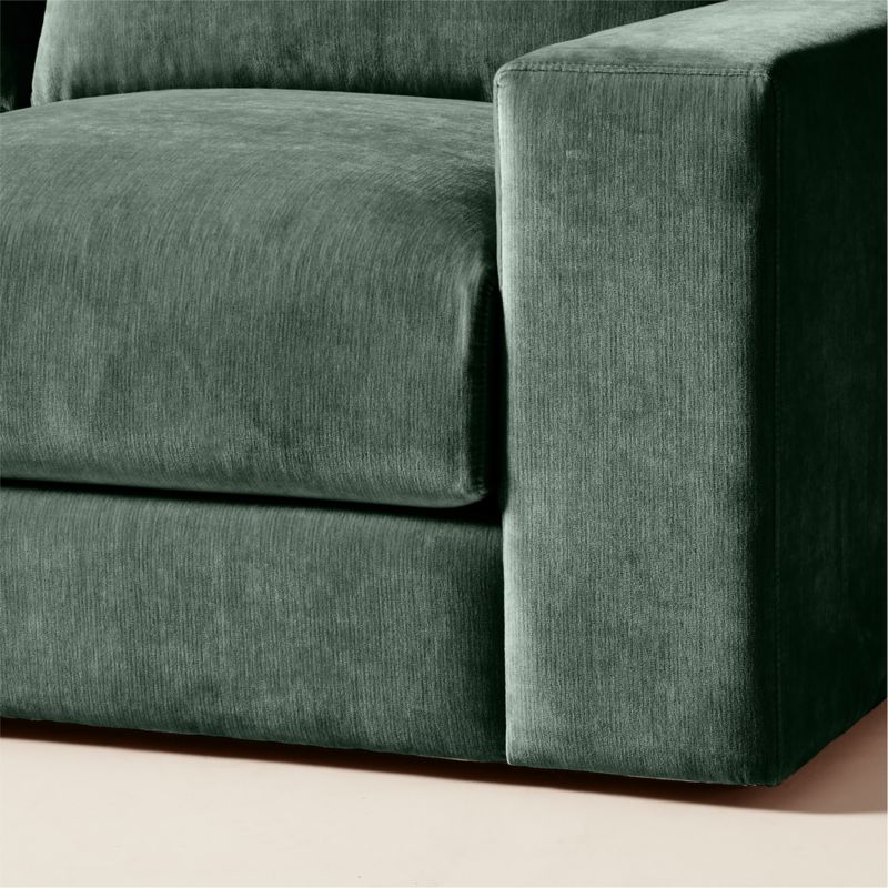 Berkeley 7-Piece U-Shaped Jade Performance Velvet Sectional - image 7 of 10