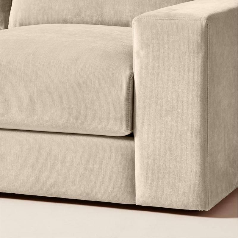 Berkeley 7-Piece U-Shaped Taupe Performance Velvet Sectional - image 6 of 9