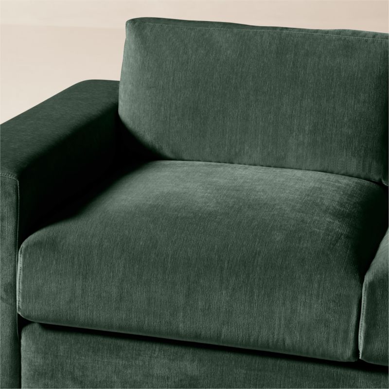 Berkeley Jade Performance Velvet Left-Arm Sofa - image 6 of 10