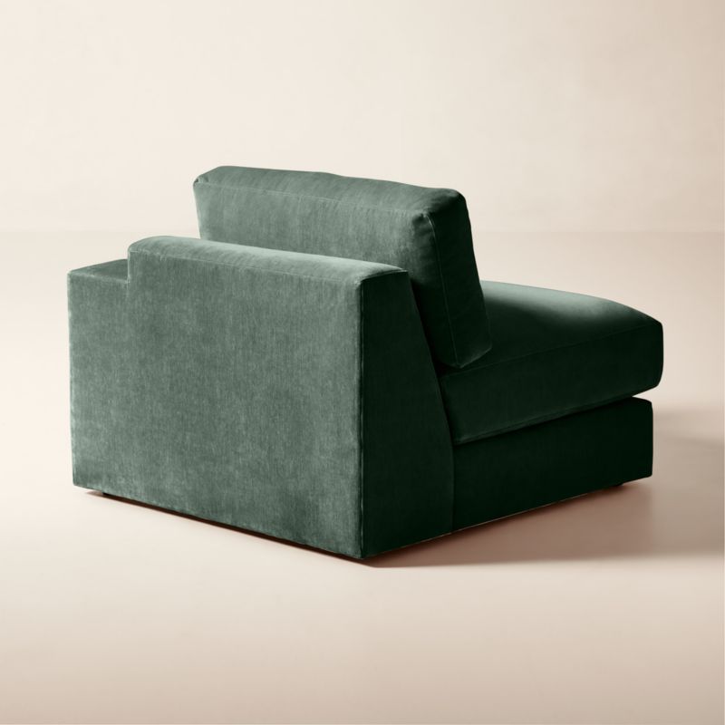 Berkeley Jade Performance Velvet Right-Arm Chair - image 4 of 10