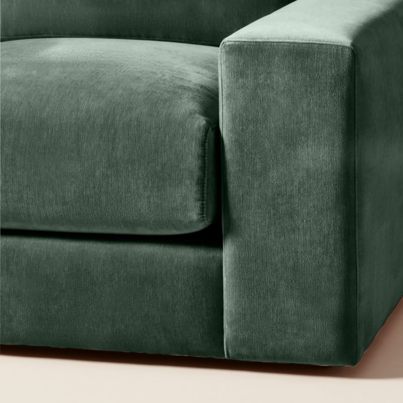 Berkeley Jade Performance Velvet Right-Arm Chair - image 6 of 10