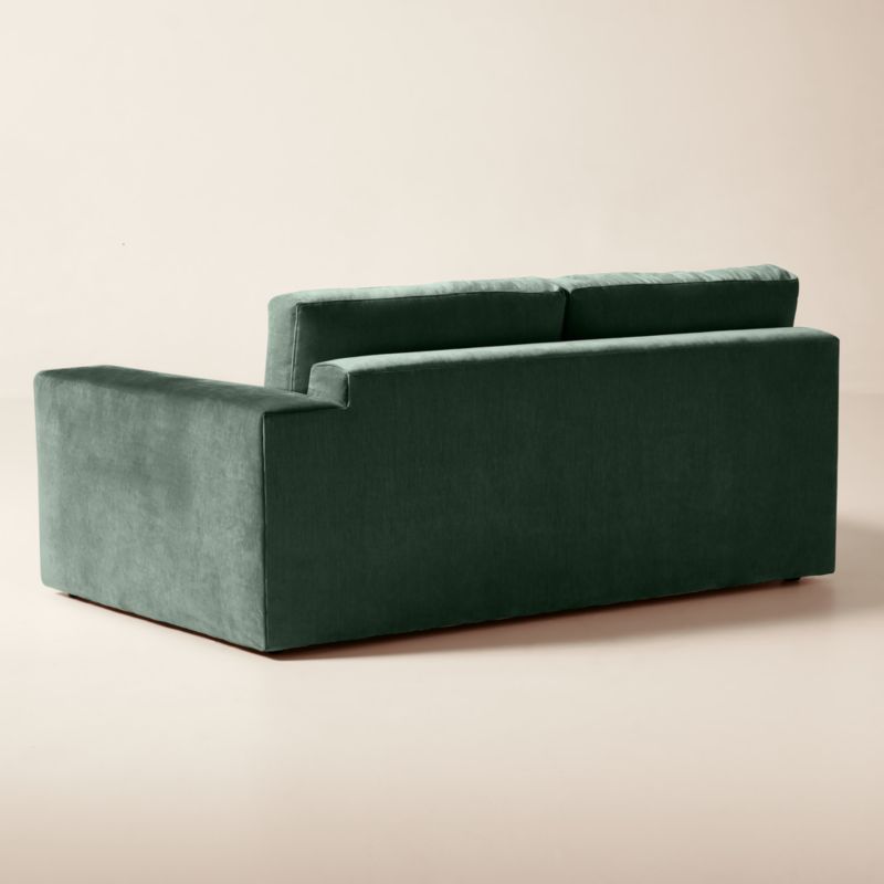 Berkeley Jade Performance Velvet Right-Arm Sofa - image 4 of 10