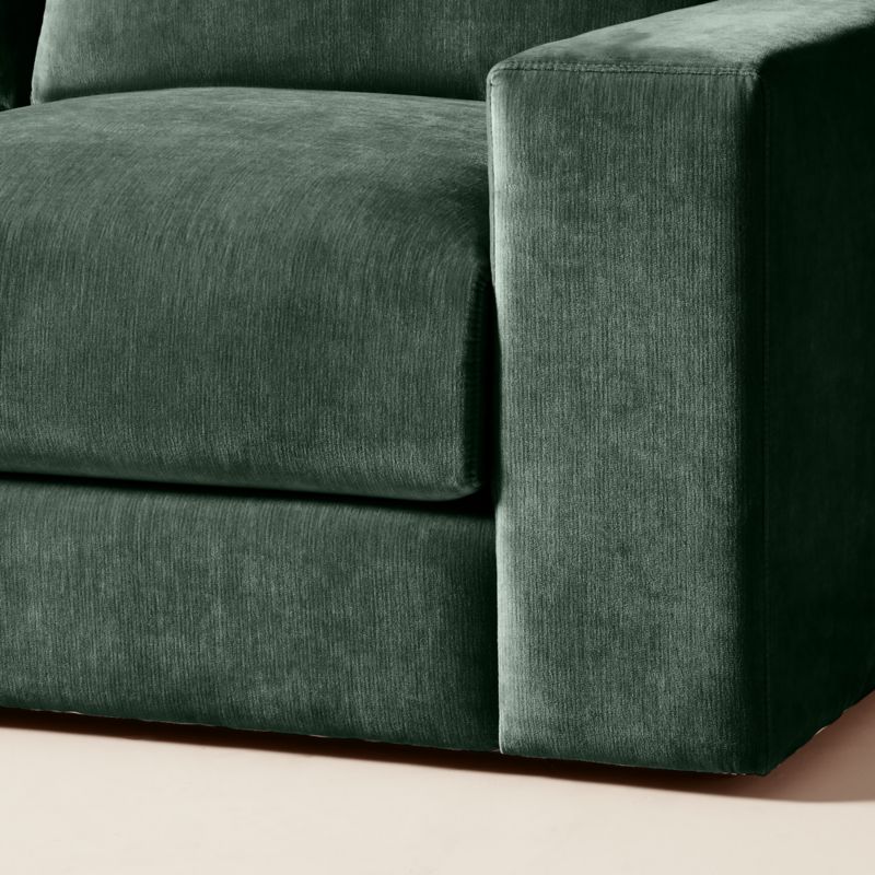 Berkeley Jade Performance Velvet Right-Arm Sofa - image 5 of 10