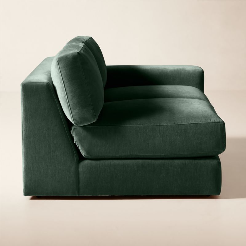 Berkeley Jade Performance Velvet Right-Arm Sofa - image 3 of 10