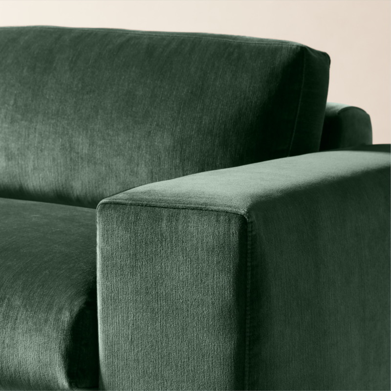 Berkeley 91" Jade Performance Velvet Sleeper Sofa - image 7 of 10