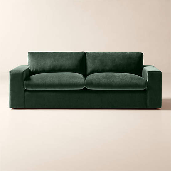 Berkeley 91" Jade Performance Velvet Sleeper Sofa