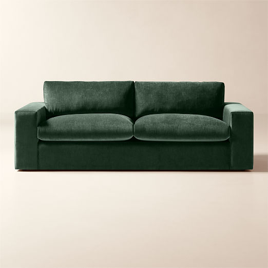 Berkeley 91" Jade Performance Velvet Sleeper Sofa