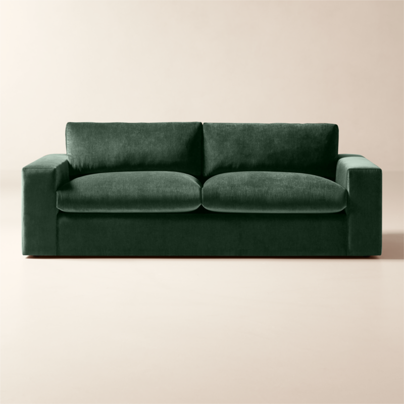 Berkeley 91" Jade Performance Velvet Sleeper Sofa - image 0 of 10