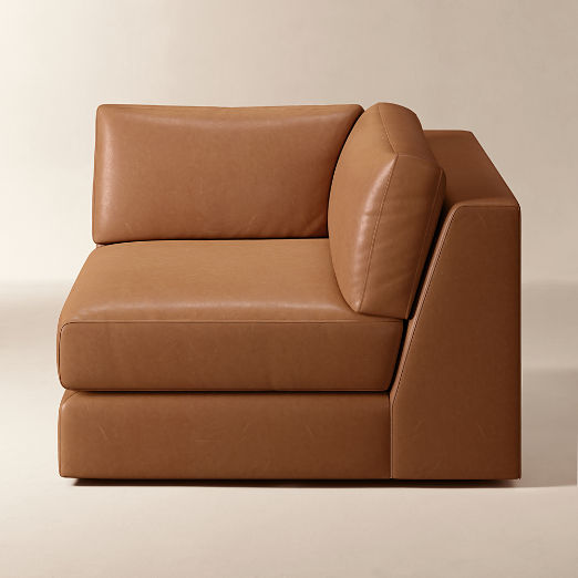 Berkeley Leather Corner Chair