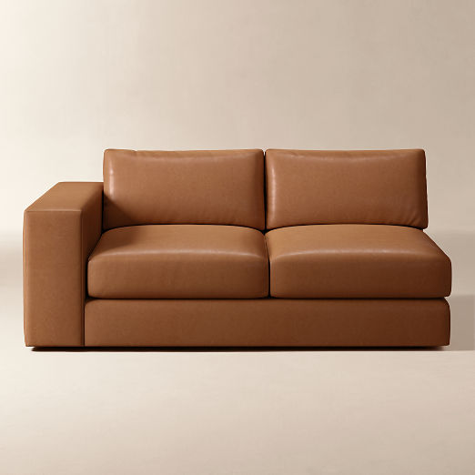 Berkeley Leather Left Arm Sofa
