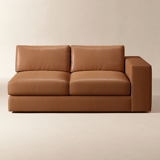 Berkeley Leather Right Arm Sofa