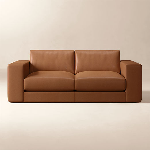 Berkeley 78" Leather Sofa