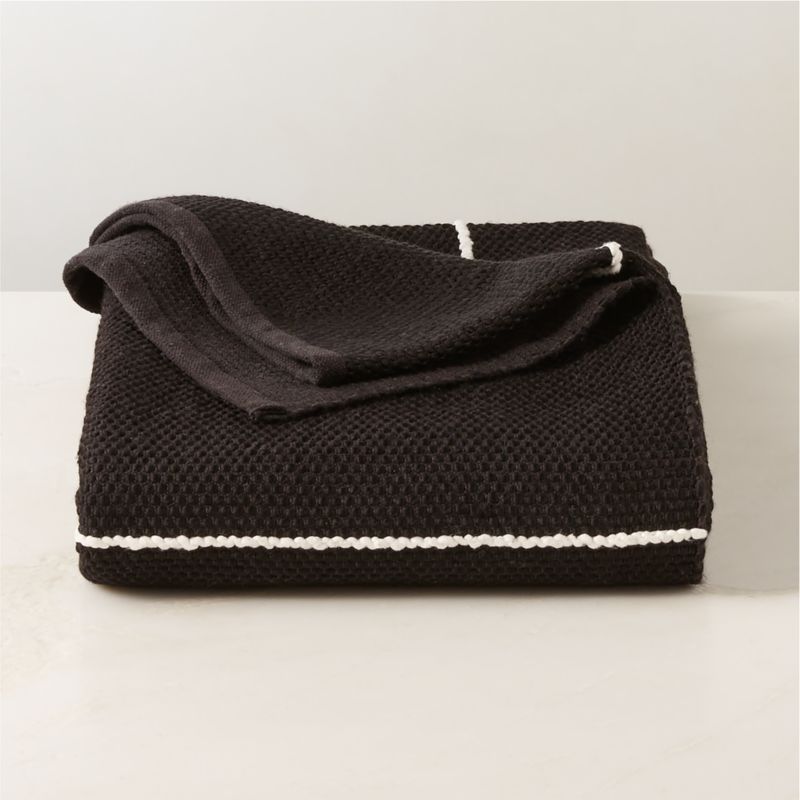 Berrini Handwoven Black Full/Queen Bed Blanket - image 2 of 7