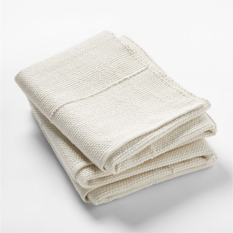 Berrini Handwoven Warm White King Bed Blanket - image 3 of 9