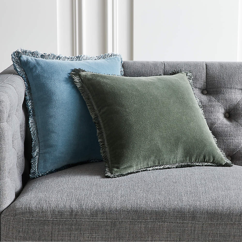 CB2 Throw Pillow & Down Alternative Insert - AptDeco