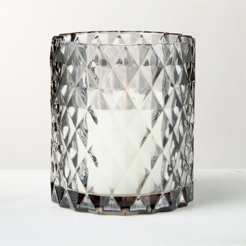 Betty Smoked Glass Candle Holders Set of 3 - image 3 of 5