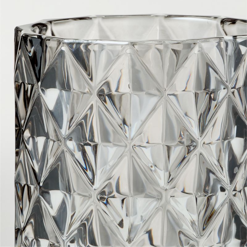 Betty Smoked Glass Candle Holders Set of 3 - image 4 of 5
