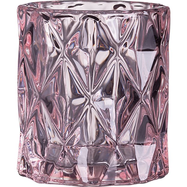 Betty Pink Tea Light Candle Holder Reviews Cb2