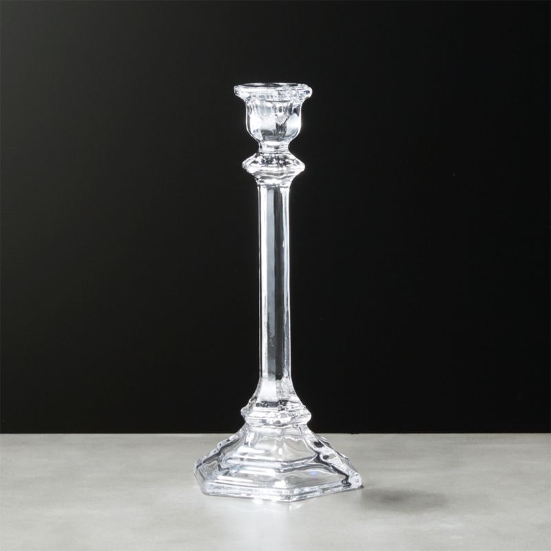 Glass Candle Holders CB2