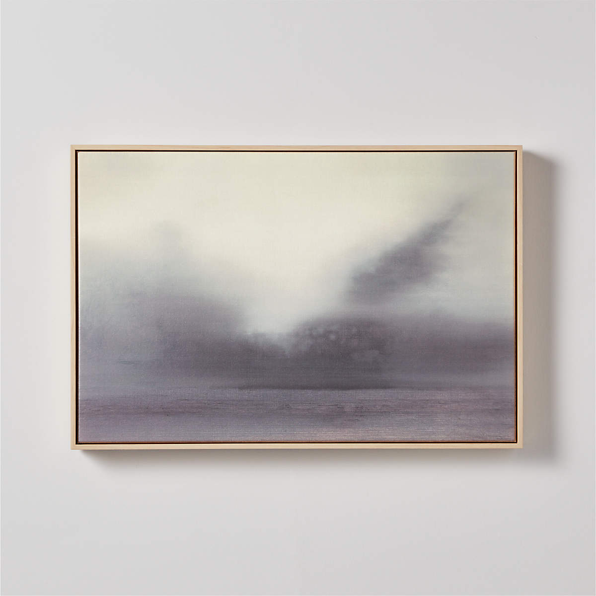 'Beyond The Clearing' Modern Abstract Oil Painting Reproduction in