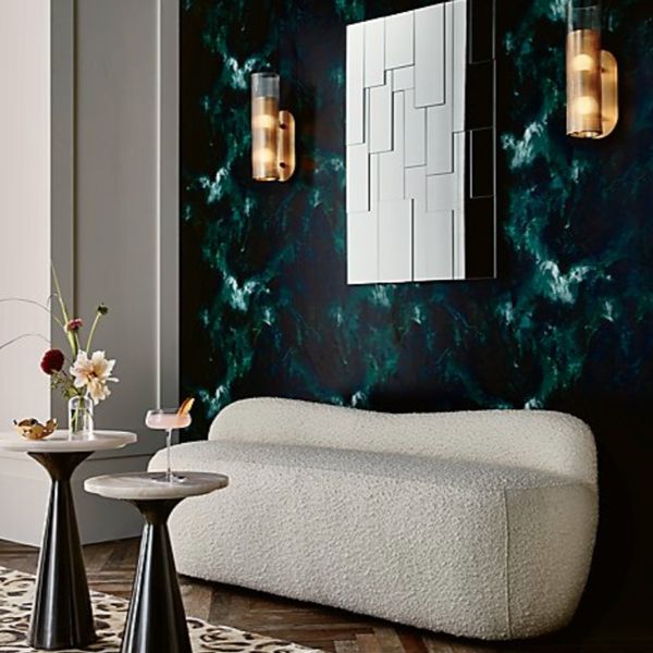 DIY Linear Wallpaper  Idea Central - The CB2 Blog