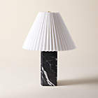 Senza White Glass Table Lamp