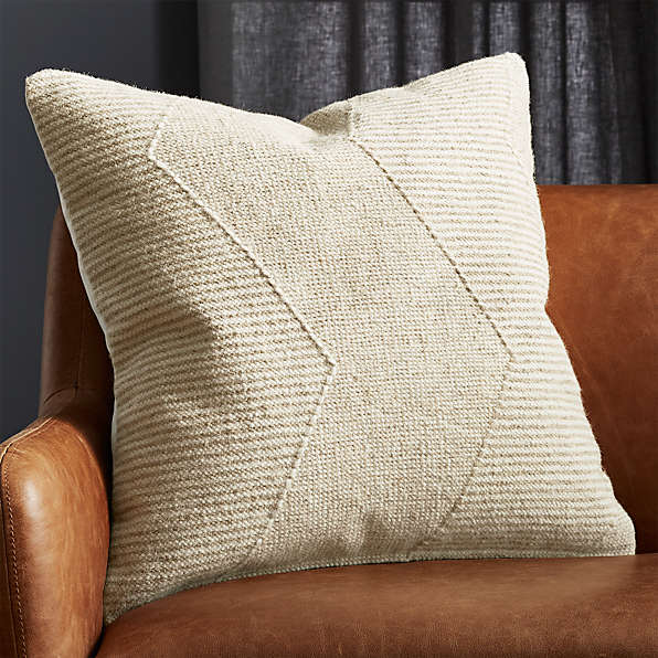 cb2 decorative pillows