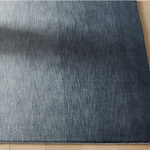 Bicoastal Hand Woven Navy Area Rug