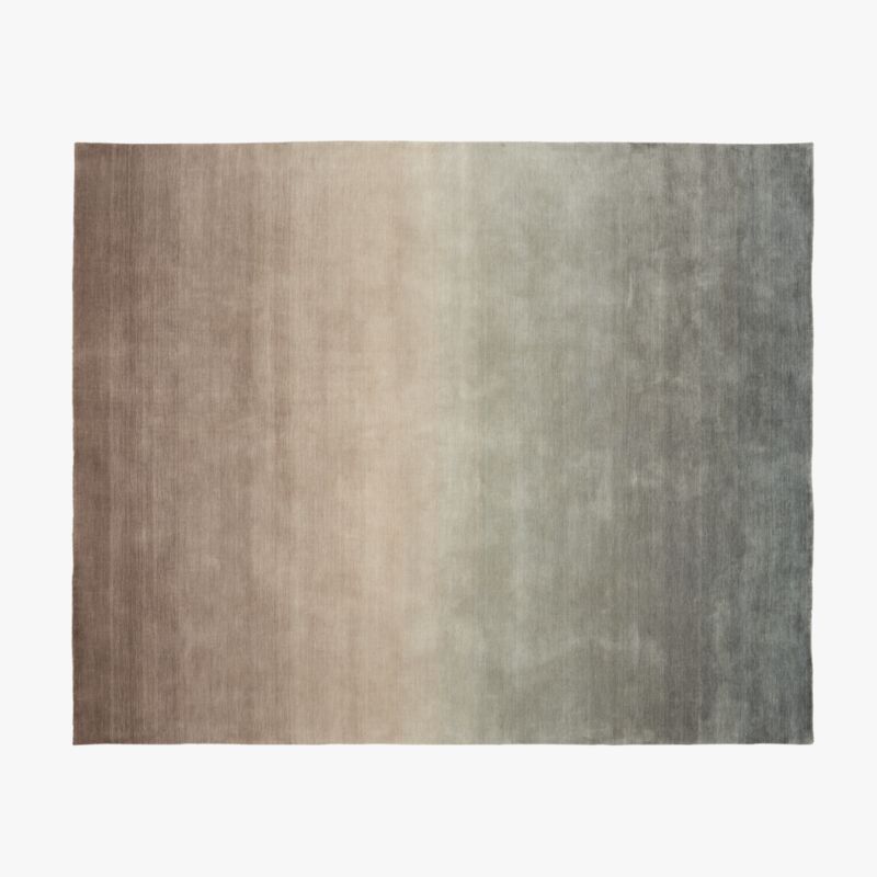 Bicoastal Handwoven Taupe Wool Area Rug 8'x10' - image 0 of 5