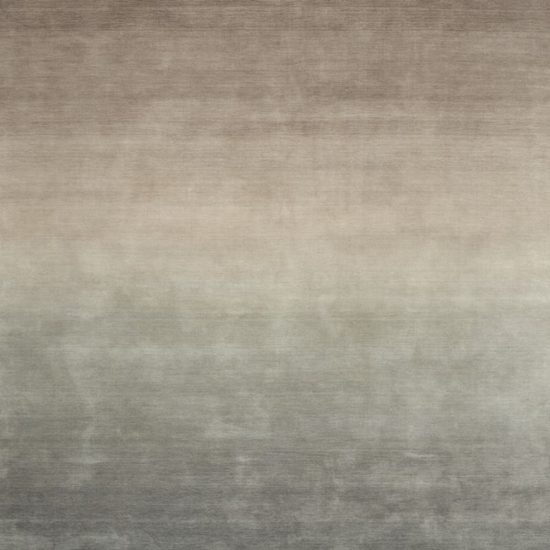 Bicoastal Handwoven Taupe Wool Rug Swatch 12"x12" - image 0 of 4