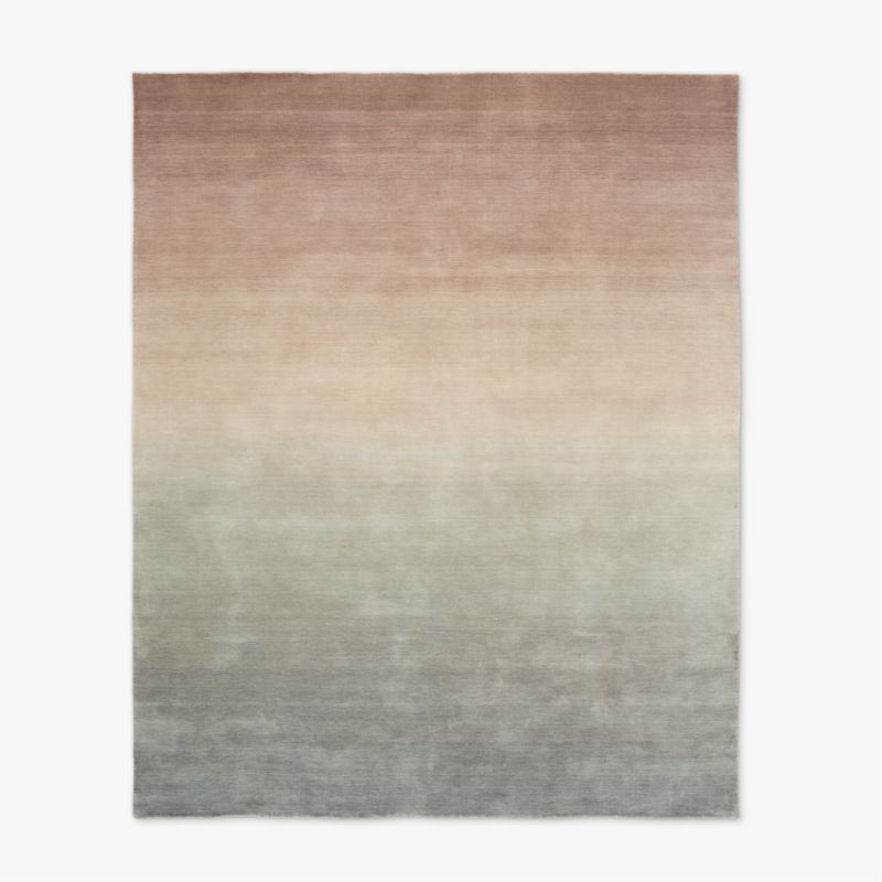 Bicoastal Handwoven Taupe Wool Area Rug 9'x12' - image 0 of 7