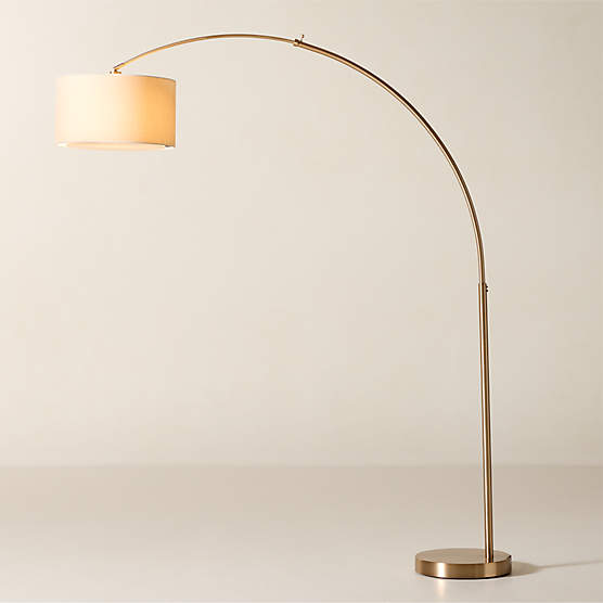 Big Dipper Arc Brass Floor Lamp