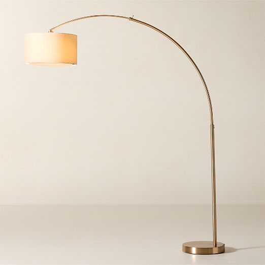 Big Dipper Arc Brass Floor Lamp
