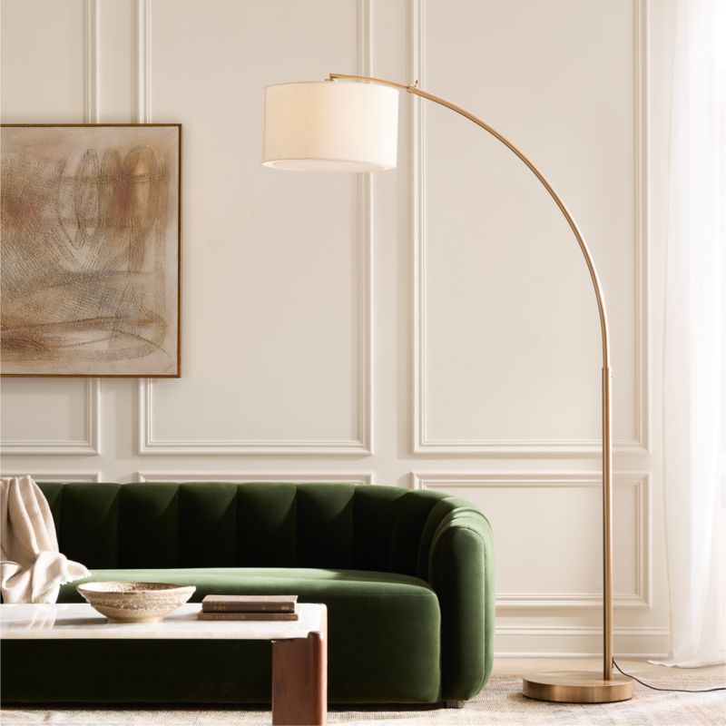 Big Dipper Arc Brass Floor Lamp - image 2 of 9