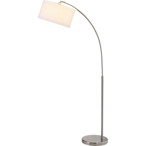 Big Dipper Arc Brushed Nickel Floor Lamp