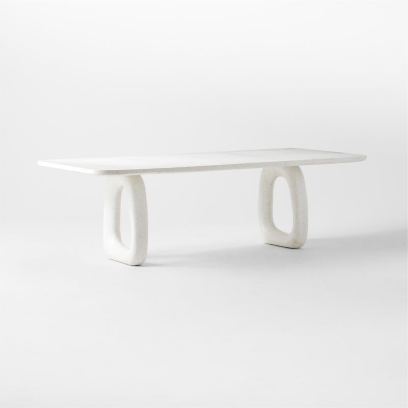 Cb2 terrazzo shop dining table