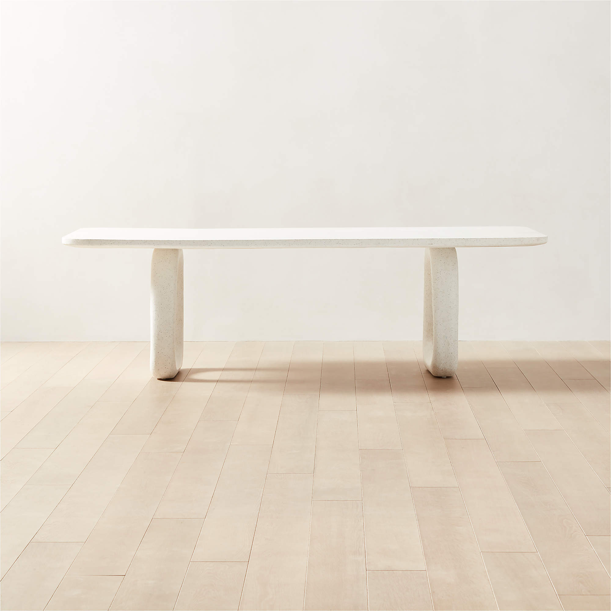Bima Rectangular Recycled Terrazzo Dining Table + Reviews CB2