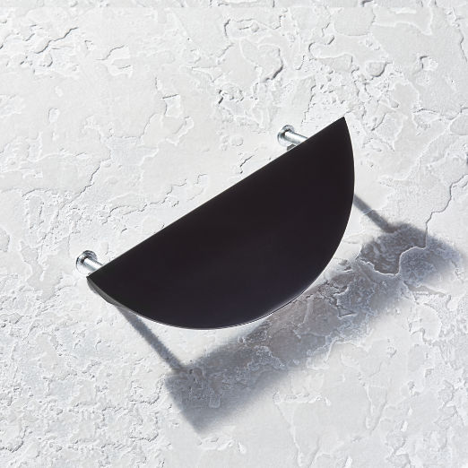 3" Matte Black Bin Pull