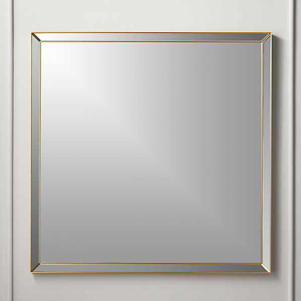 beveled mirror