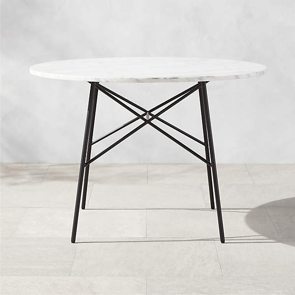 Black and white on sale bistro table