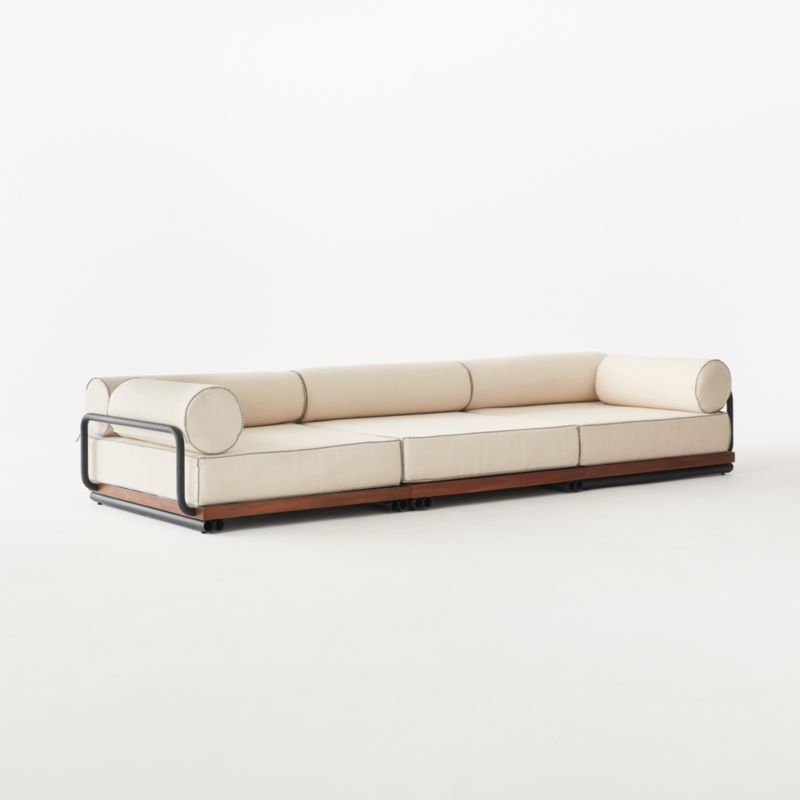 Bizerte 3-Piece Outdoor Sofa 135" - image 5 of 9