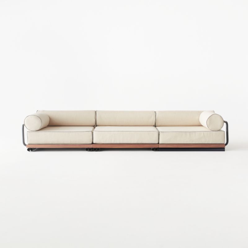 Bizerte 3-Piece Outdoor Sofa 135" - image 4 of 9