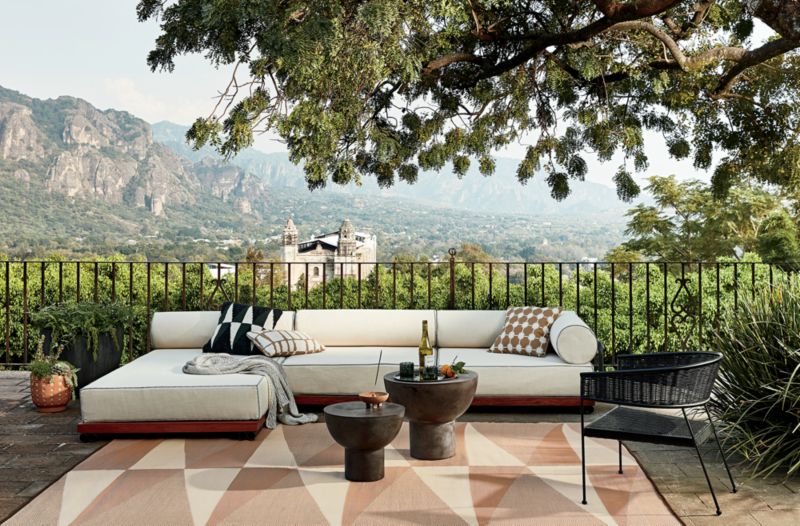 Bizerte 3-Piece Outdoor Patio Sectional Sofa - image 3 of 10